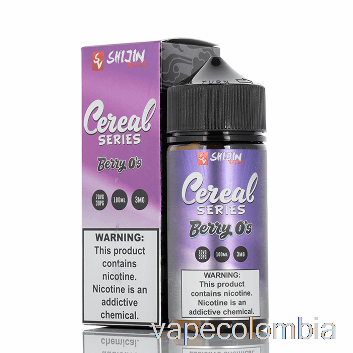 Kit De Vapeo Completo Berry O's - Serie De Cereales - Shijin Vapor - 100ml 3mg